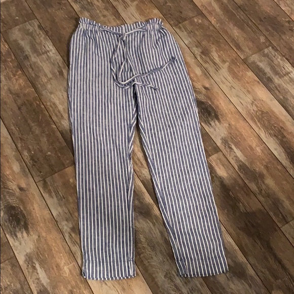 beachlunchlounge Pants - Beach Pants (blue and white)